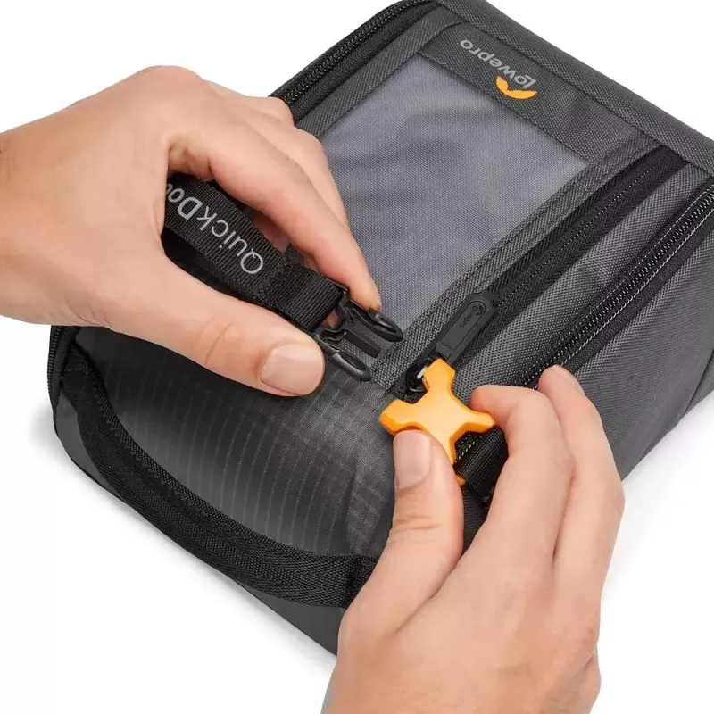 Compacte etui Lowepro GearUp Creator Box M II Zwart Grijs