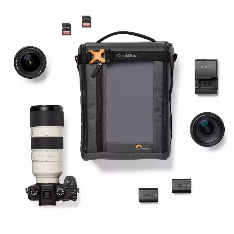 Compacte tas Lowepro GearUp Creator Box XL II Zwart Grijs