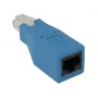 CradlePoint rollover-adapter voor RJ45, blauw – RJ45-naar-RJ45 consolekabel