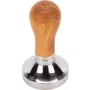 Koffietamper Eureka ACC-TMP-007-1KIT, 58 mm bodem, olijfhouten handgreep