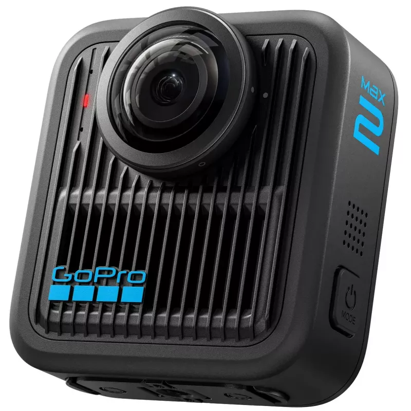 Actioncam GoPro MAX2 met 8K Ultra HD, 29,5-MP-sensor, 100 fps, LCD-display, GPS, Wi‑Fi — accessoirepakket