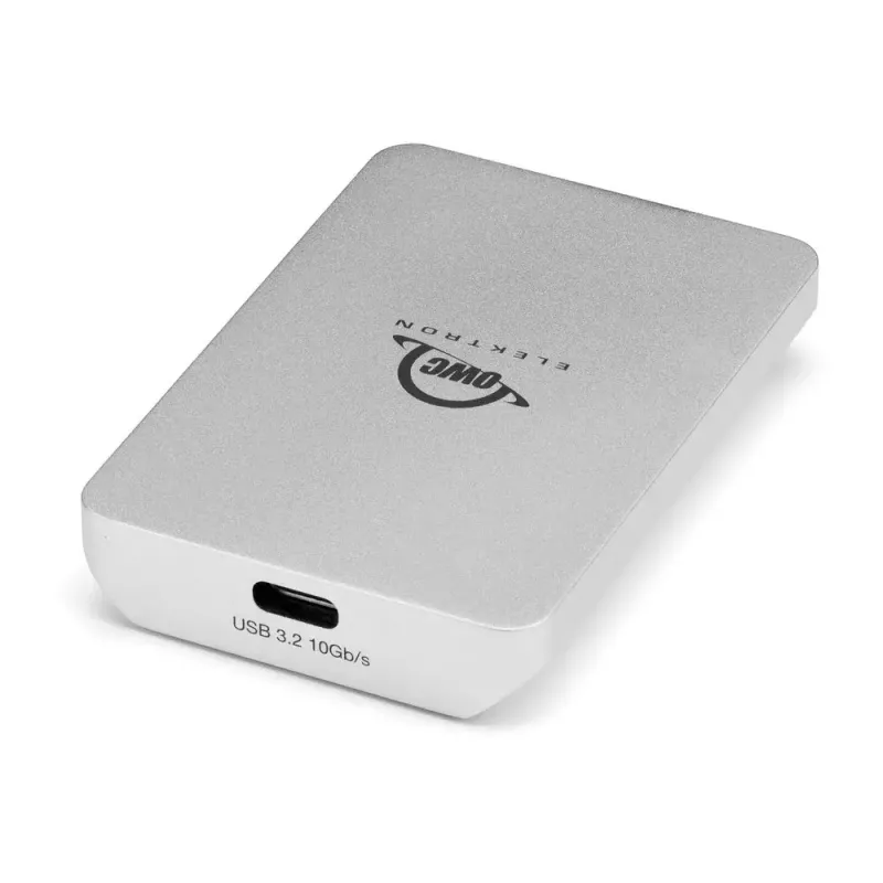 SSD-behuizing OWC Envoy Pro Elektron zilver M.2, USB-C, 10 Gbit/s, 1 TB (geïnstalleerd)