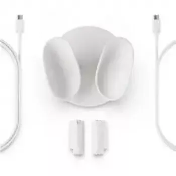 Oplaadstation voor Meta Quest 3 / 3S VR-accessoire van META — compact oplaadstation voor headset en controller