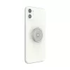 Grip PopSockets PlantCore van Popsockets — universele telefoongrip, grijs transparant, 38,8 × 7,7 mm