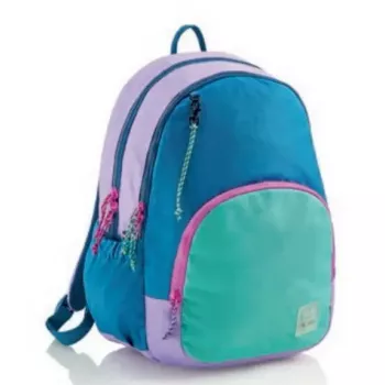 Miquelrius Triple Oslo Recycled rugzak, 27 L, 3 vakken, paars