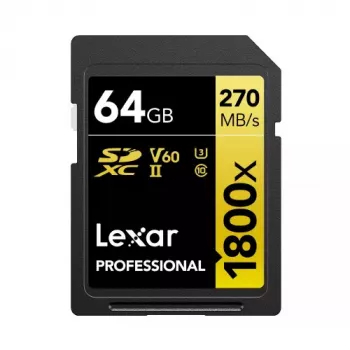 Geheugenkaart Lexar 64 GB SDXC UHS-II LSD1800064G-BNNNG
