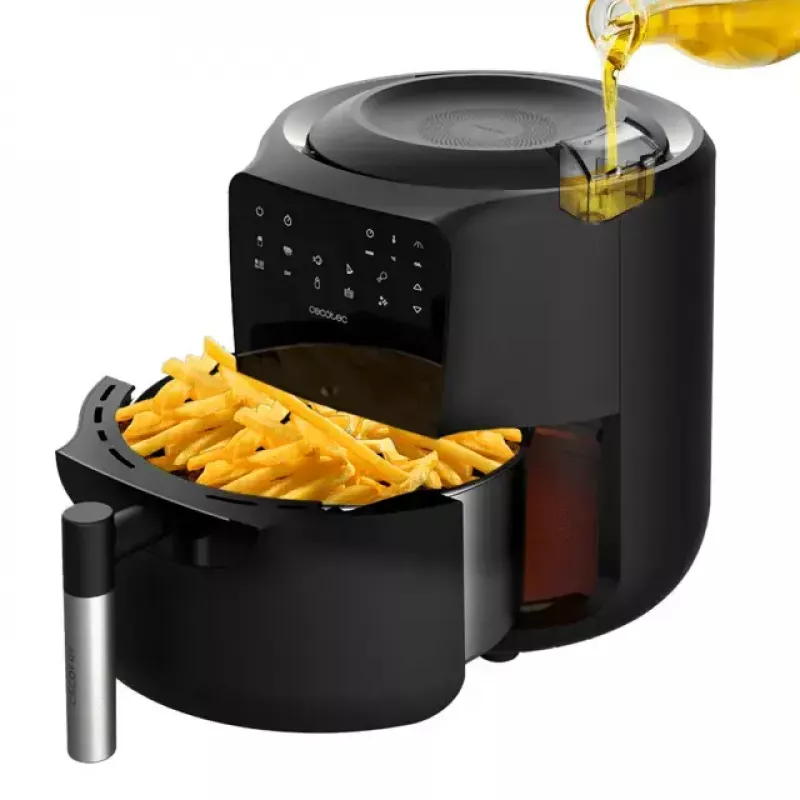 Vetarme friteuse Cecotec 03300 5,5 L 1550 W zwart