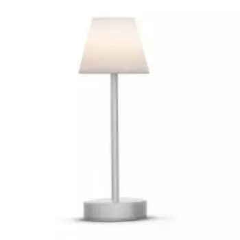 Tafellamp Newgarden LOLA slank 30 2 W LED grijs IP44