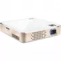 Projector Kodak Luma 150 Wi‑Fi wit-goud, draagbare LED-picoprojector met draadloze connectiviteit