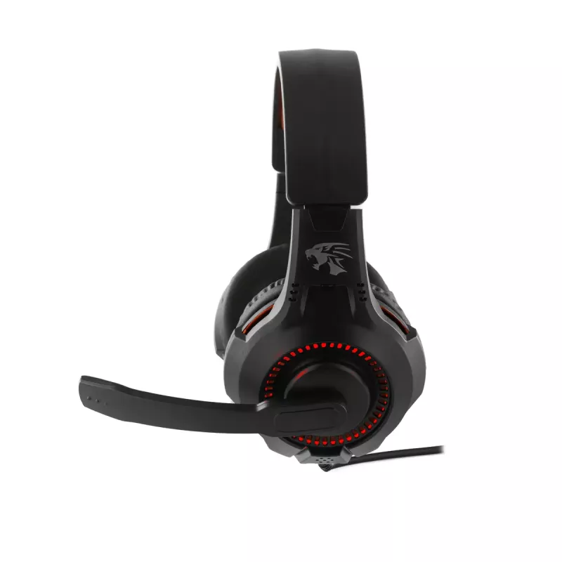 Headset Preo 125085402 bedraad gaming zwart rood 20-20000 Hz