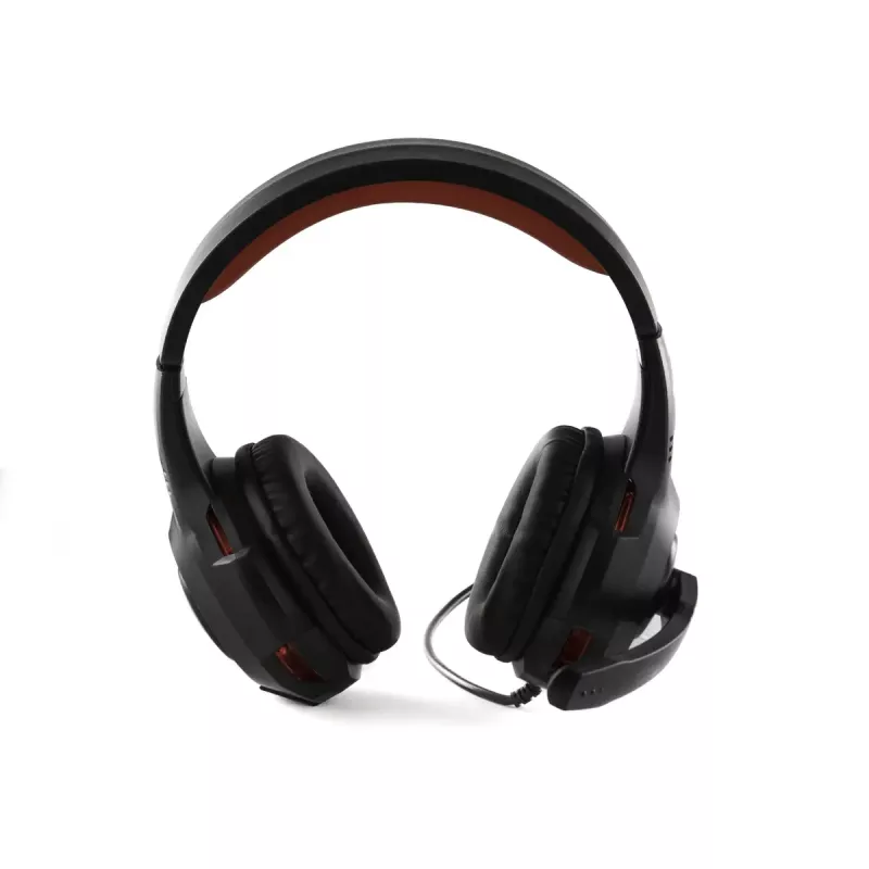 Headset Preo 125085402 bedraad gaming zwart rood 20-20000 Hz