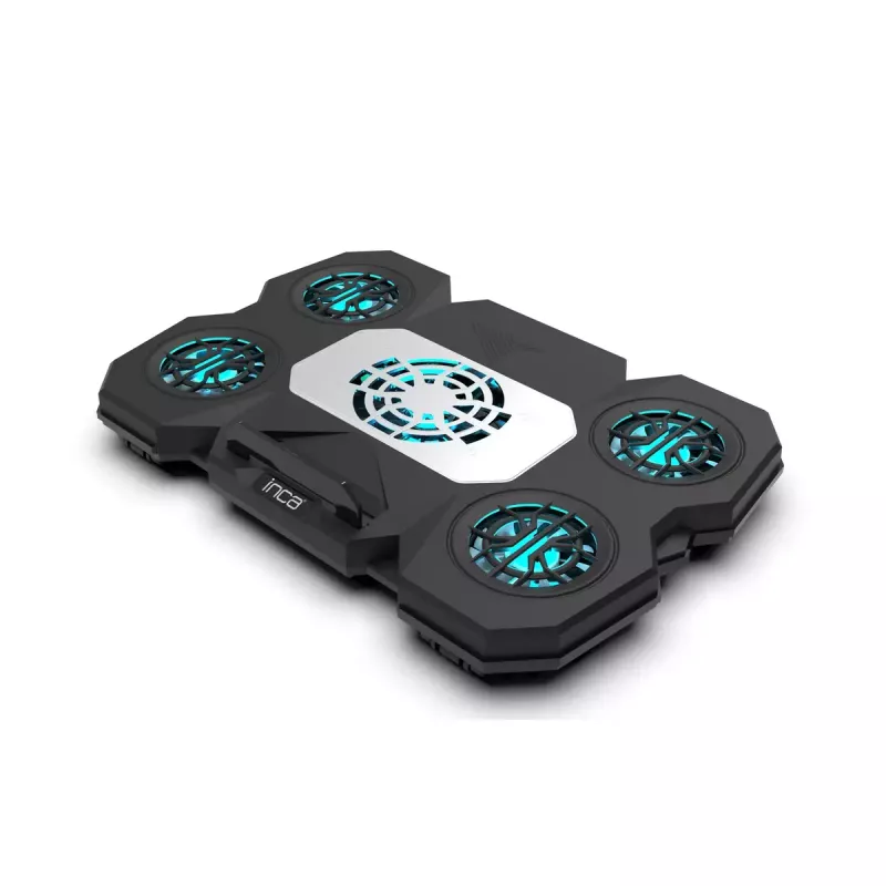 Laptop-koelpad INCA INC-614GMS ergonomisch design stil gebruik