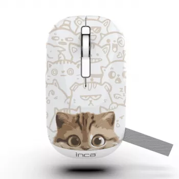Inca IWM-242K muis office dubbelhandig Bluetooth 1600 DPI