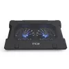 Laptop-koelpad Inca INC-321RX 43,2 cm 2 ventilatoren Zwart