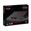 Laptop-koelpad Inca INC-601GMS 43,2 cm 6 ventilatoren USB Zwart