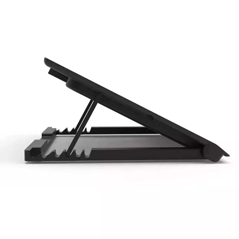 Laptop-koelpad Inca INC-601GMS 43,2 cm 6 ventilatoren USB Zwart