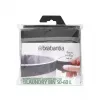 Wasmand Brabantia 102363 Grijs 400x400x600 mm