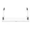 Wasrek met hangclip Brabantia 102769 Zwart Zilver 710 mm