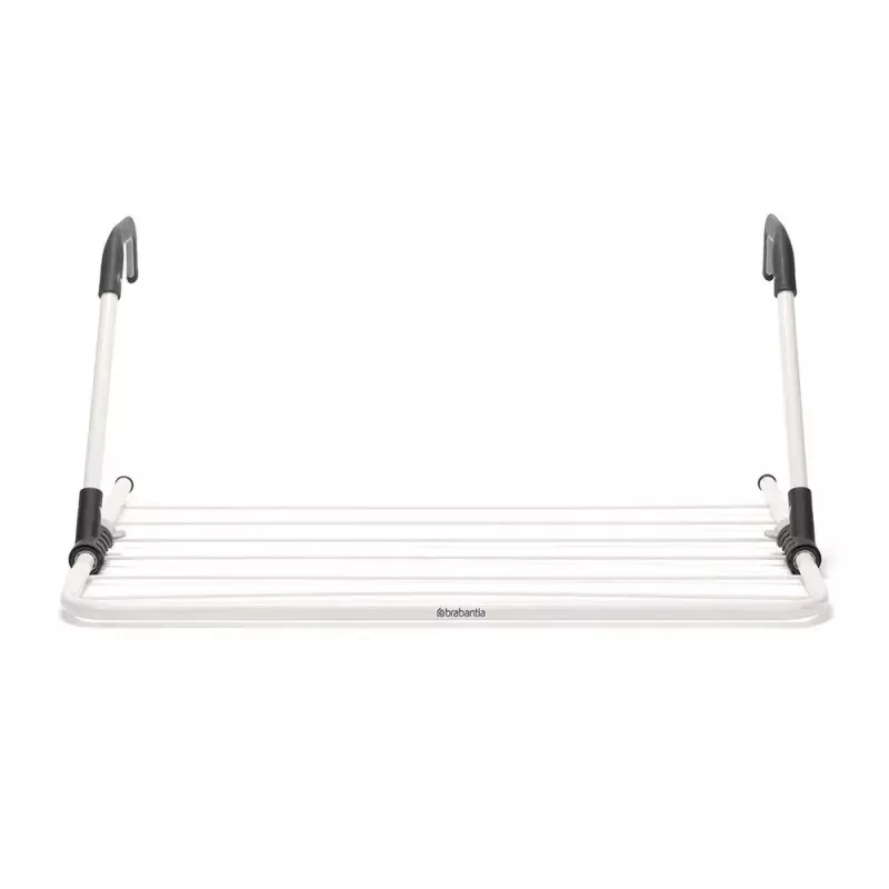 Wasrek met hangclip Brabantia 102769 Zwart Zilver 710 mm