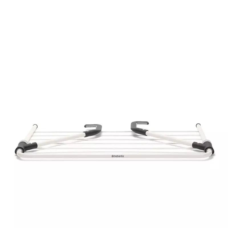 Wasrek met hangclip Brabantia 102769 Zwart Zilver 710 mm