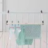 Wasrek met hangclip Brabantia 102769 Zwart Zilver 710 mm