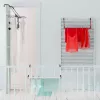 Wasrek met hangclip Brabantia 102769 Zwart Zilver 710 mm