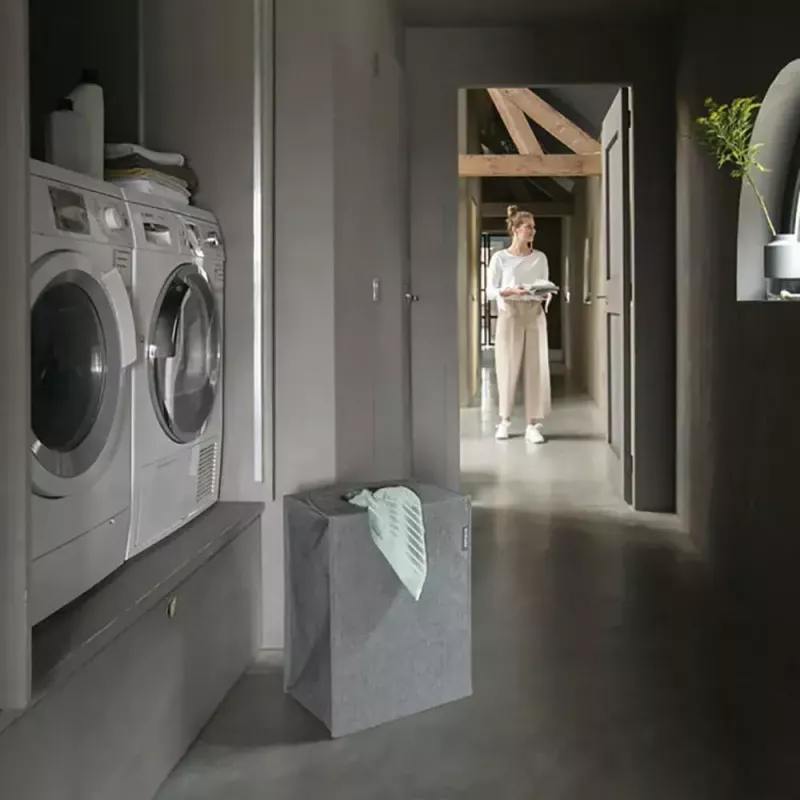 Wasmand Brabantia 120381 55 L Rechthoekig Zwart