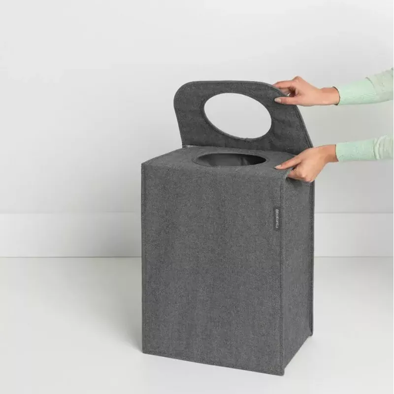 Wasmand Brabantia 120381 55 L Rechthoekig Zwart