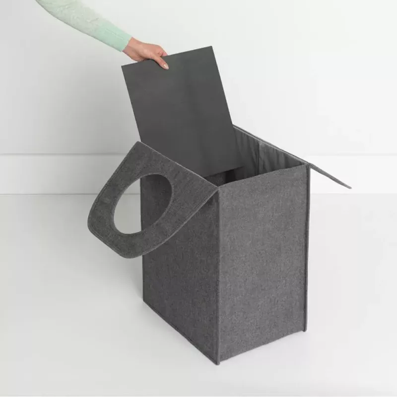 Wasmand Brabantia 120381 55 L Rechthoekig Zwart
