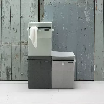 Wasmand Brabantia 120442 35L rechthoekig zwart