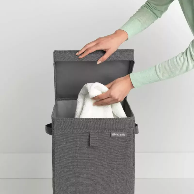 Wasmand Brabantia 120442 35L rechthoekig zwart