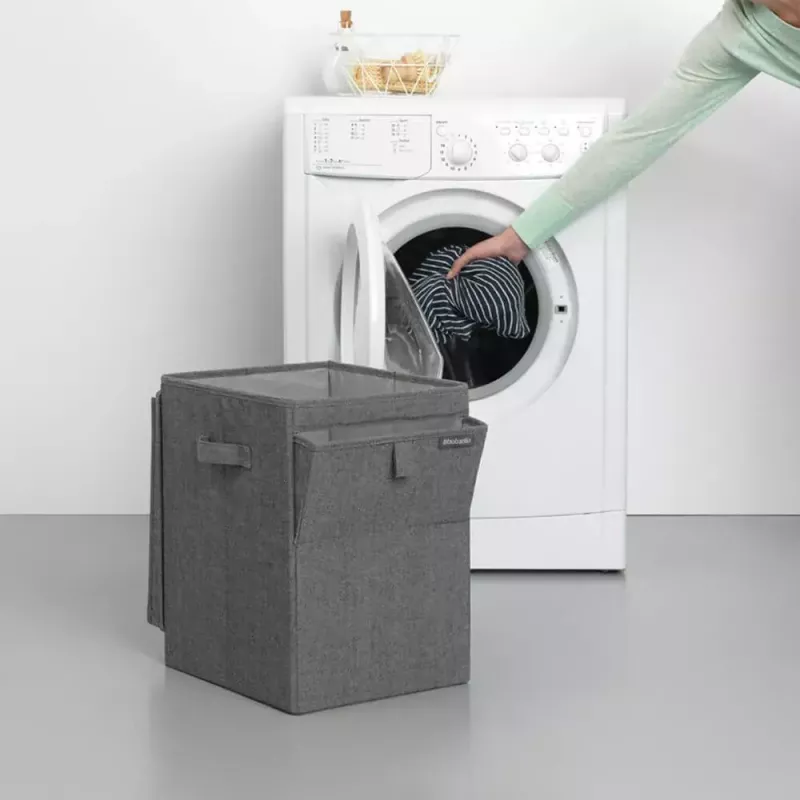 Wasmand Brabantia 120442 35L rechthoekig zwart