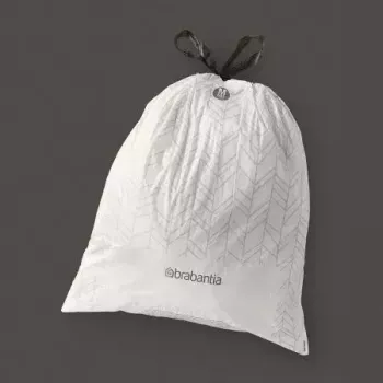 Vuilniszakken Brabantia 138829 60 L Wit 40 stuks
