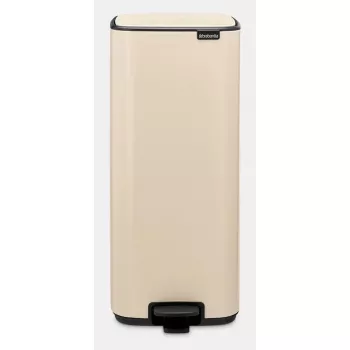 Brabantia Bo Pedaalemmer 30 L Rechthoekig Staal Beige