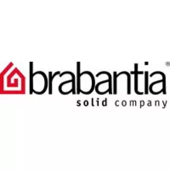 Waskorf Brabantia 35L Donkergrijs Wit