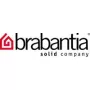 Waskorf Brabantia 35L Donkergrijs Wit