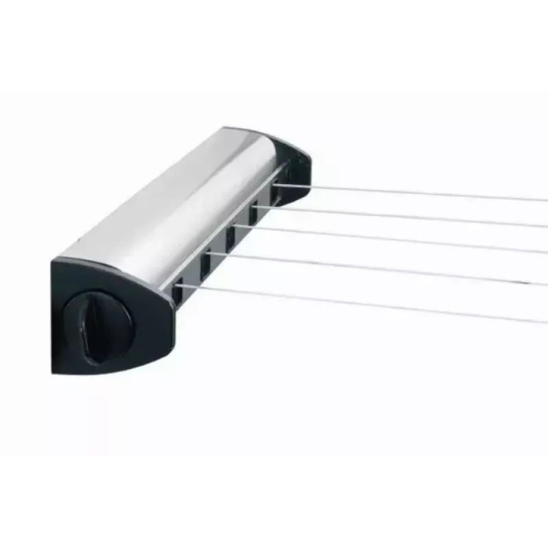 Wandmontabele waslijn Brabantia Pull-Out Drying Lines Set 2 stuks RVS