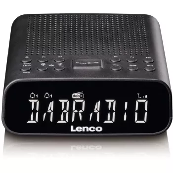 Lenco CR-606BK DAB+ wekkerradio met Bluetooth, zwart