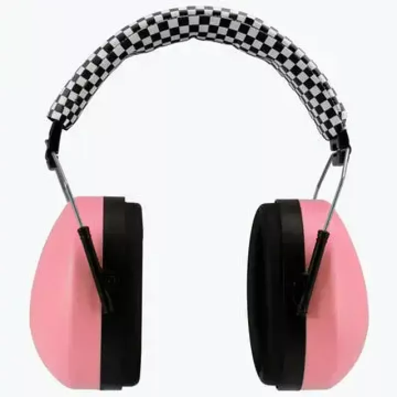 Gehoorbescherming koptelefoon Alecto BV-71RE hoofdband Roze