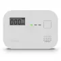 Koolmonoxidemelder Alecto COA3910 — elektrochemische CO-sensor, op batterijen, wit, 110×78×37 mm