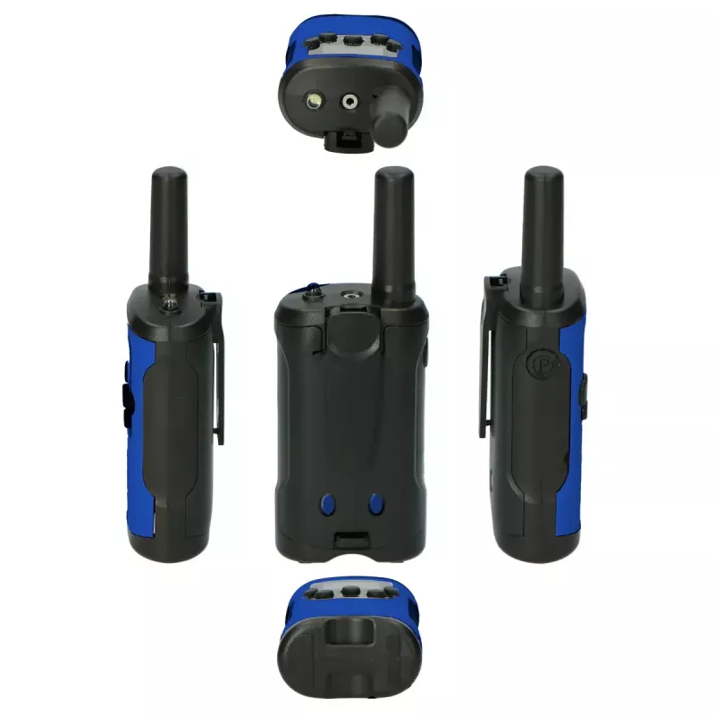 Alecto FR175BW portofoon 8 kanalen 446 MHz Zwart Blauw