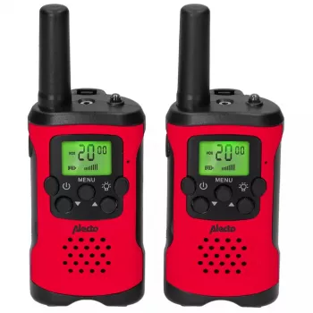 Alecto FR115RD portofoon 8 kanalen 446 MHz Zwart Rood