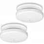 Rookmelder Alecto SA20 3x — 3-pack, optische rookmelders op batterijen, wit