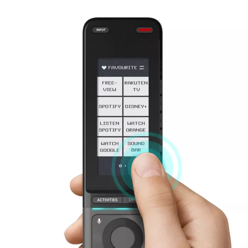 Universele afstandsbediening One for All URC7985 – bedient tot 12 apparaten, touchscreen, programmeerbaar, leermodus