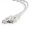 Gembird PP6A-LSZHCU-2M Cat6A S/FTP LSZH patchkabel, RJ-45, 2 m, grijs