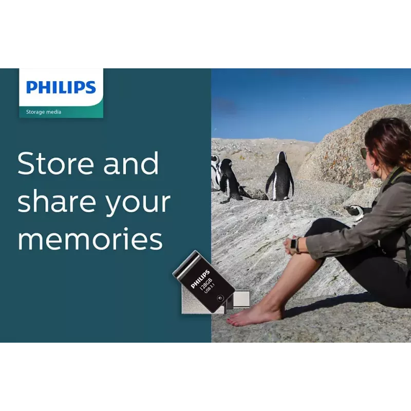 USB-stick Philips 128 GB USB Type-A 3.2 Gen 1 FM12DC152B/00