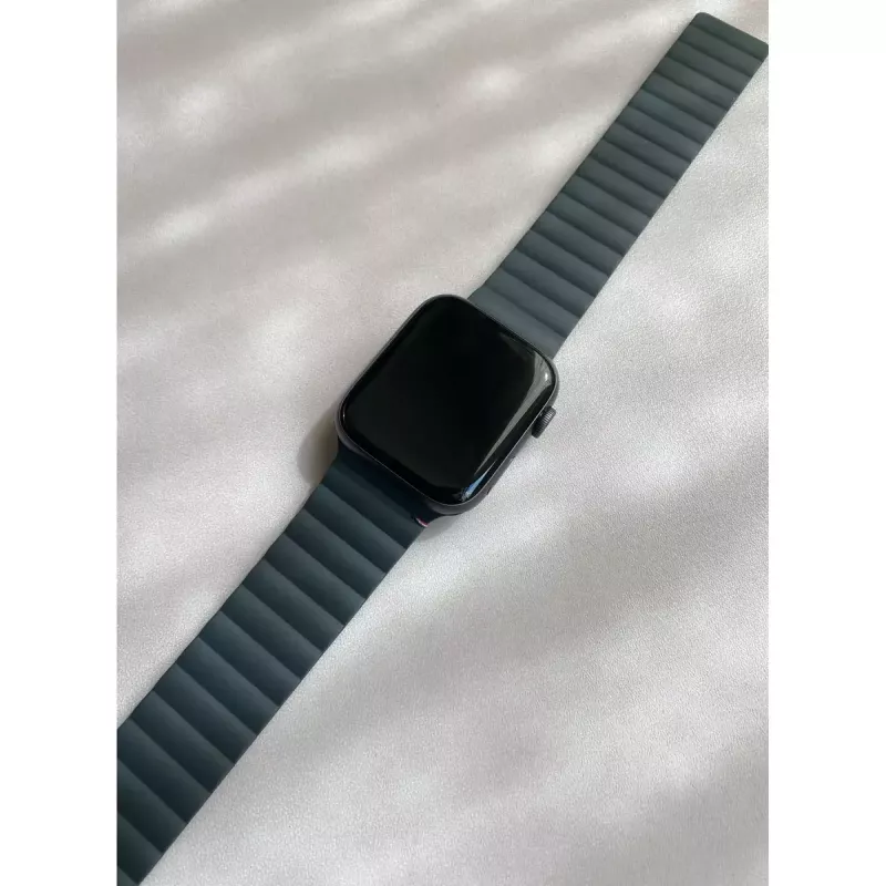 Decoded D21AWS44TS3SCL Charcoal siliconen smartwatch-accessoire