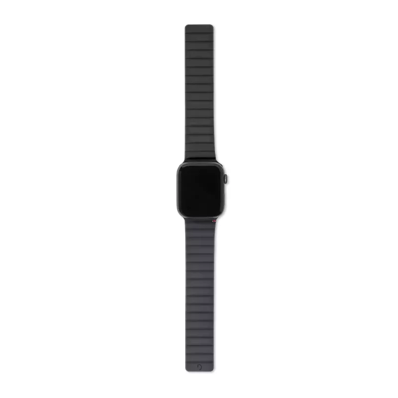 Decoded D21AWS44TS3SCL Charcoal siliconen smartwatch-accessoire