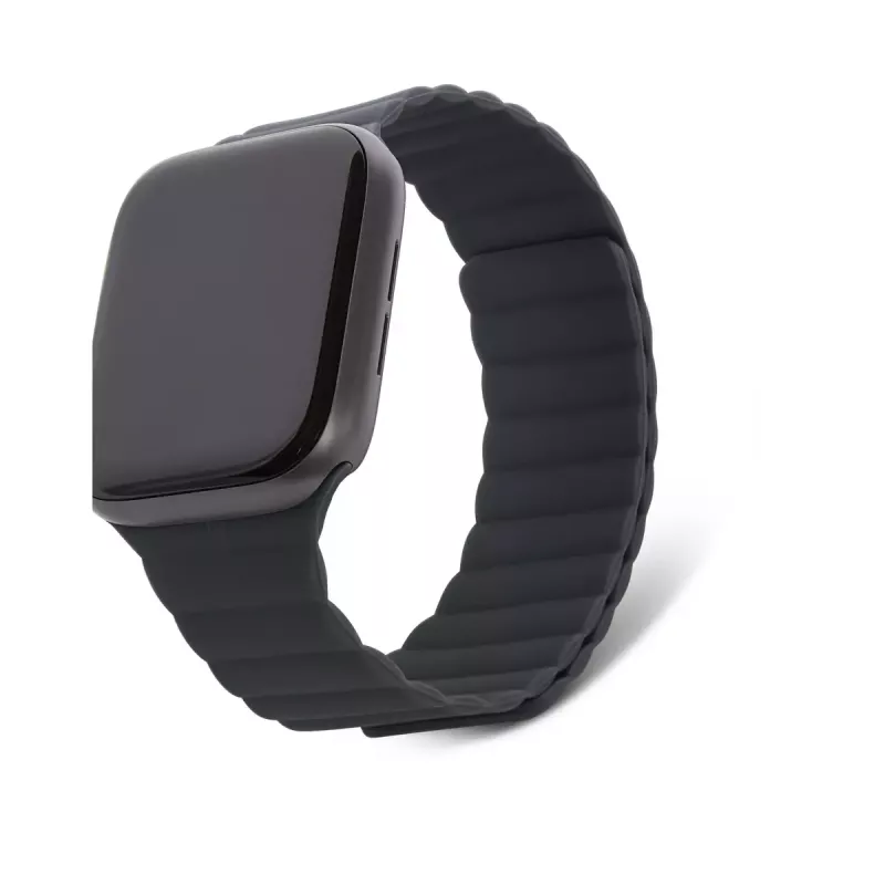 Decoded D21AWS44TS3SCL Charcoal siliconen smartwatch-accessoire