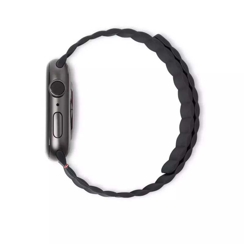 Decoded D21AWS44TS3SCL Charcoal siliconen smartwatch-accessoire